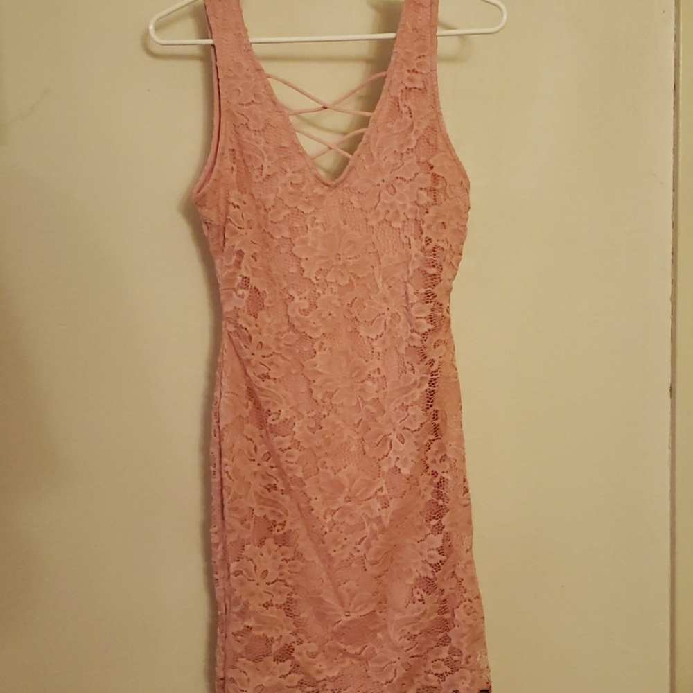 Lace Mini Dress